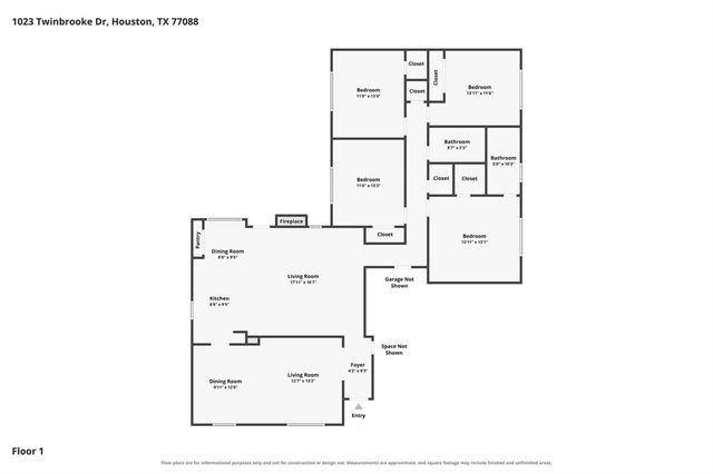 1023 Twinbrooke Drive, Houston, TX 77088
