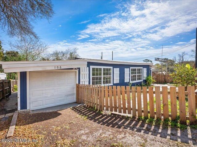 106 N RODRIQUEZ Street, St. Augustine, FL 32084