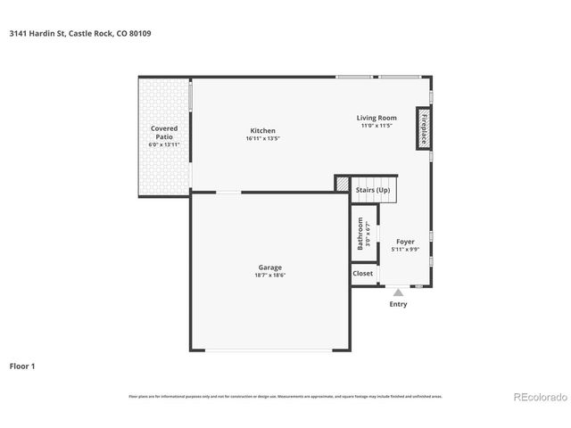 3141 Hardin St, Castle Rock, CO 80109
