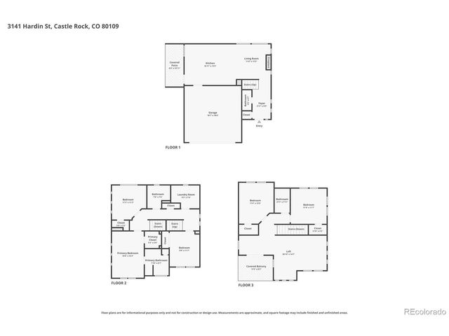 3141 Hardin St, Castle Rock, CO 80109