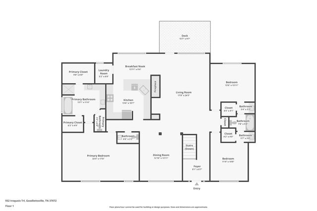 932 Iroquois Trl, Goodlettsville, TN 37072