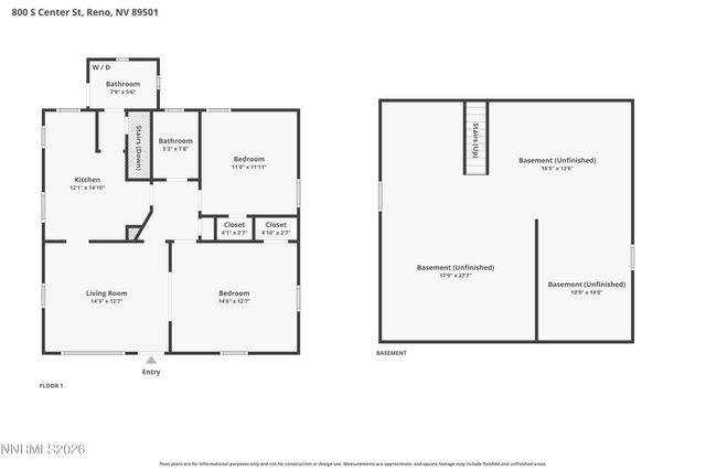 800 S Center Street, Reno, NV 89501