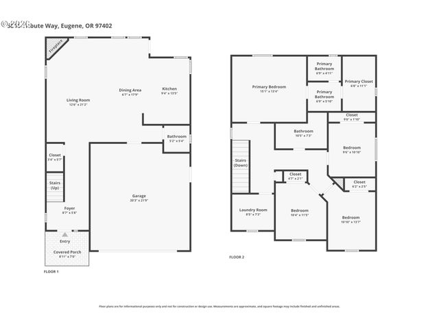 5510 TRIBUTE Way, Eugene, OR 97401