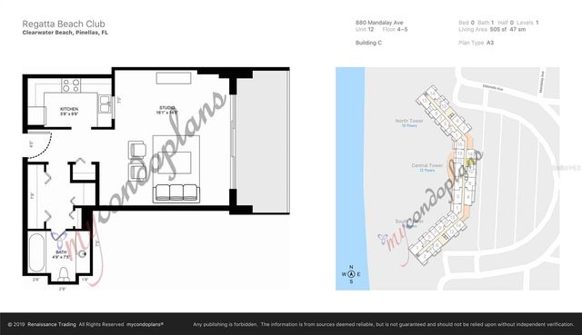 880 MANDALAY AVENUE C512, Clearwater Beach, FL 33767