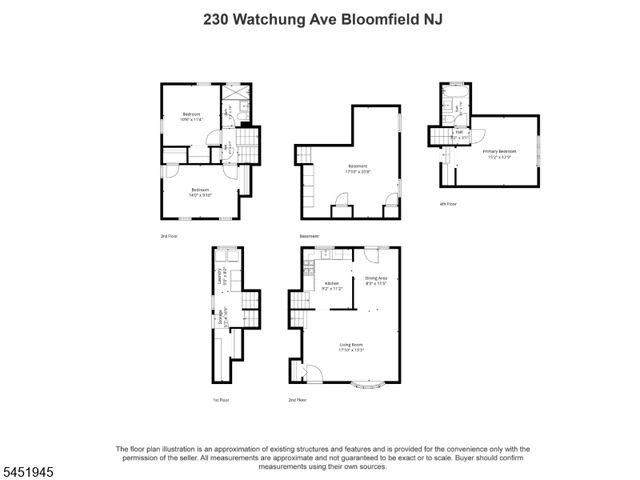 230 Watchung Ave, Bloomfield Twp., NJ 07003
