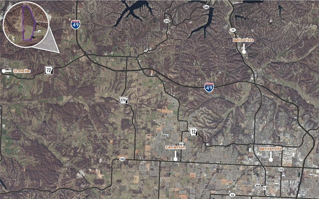 19.09 Ac Rocky Dell Road, Gravette, AR 72736