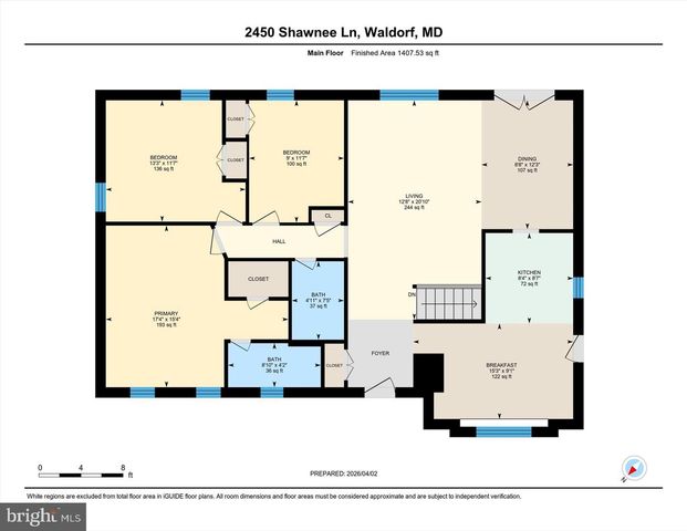 2450 SHAWNEE LN, Waldorf, MD 20601