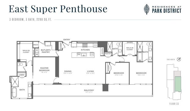 2120 Olive Street 3303, Dallas, TX 75201