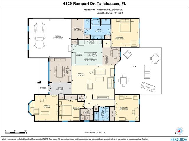 4129 Rampart Drive, Tallahassee, FL 32317