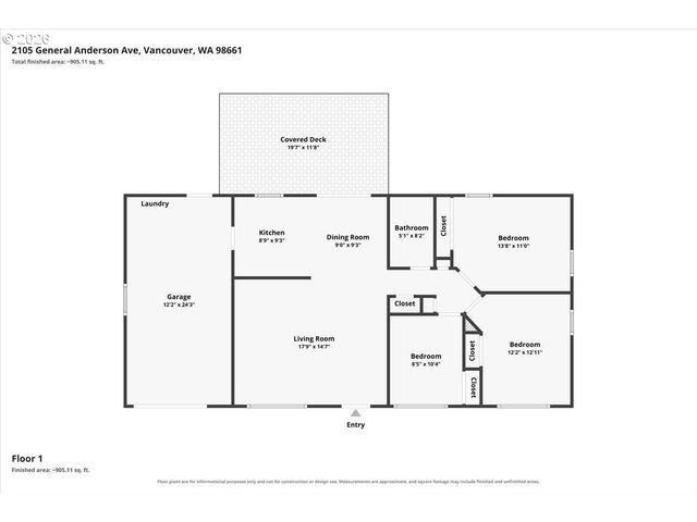 2105 GENERAL ANDERSON Ave, Vancouver, WA 98661