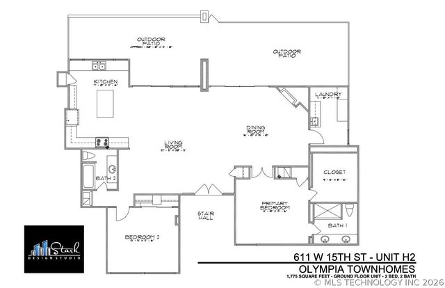 611 W 15th Street H2, Tulsa, OK 74127