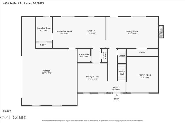 4594 Bedford Drive, Evans, GA 30809