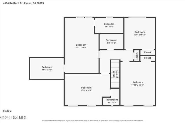 4594 Bedford Drive, Evans, GA 30809