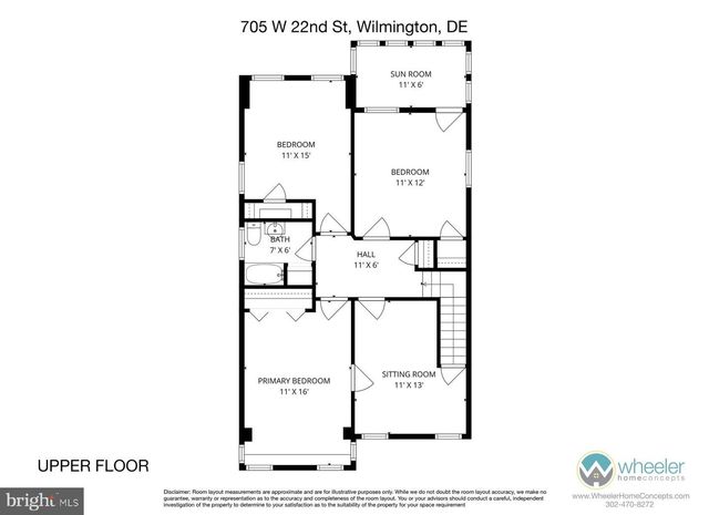 705 W 22ND ST, Wilmington, DE 19802