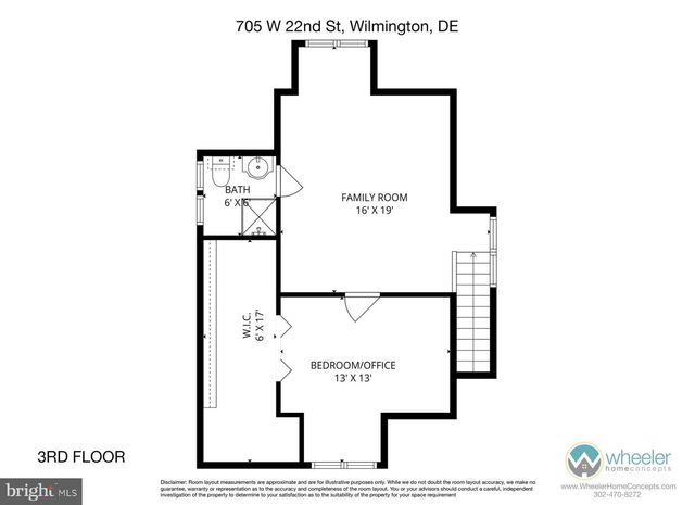 705 W 22ND ST, Wilmington, DE 19802