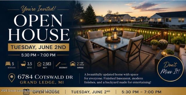 6784 Cotswald Drive, Grand Ledge, MI 48837