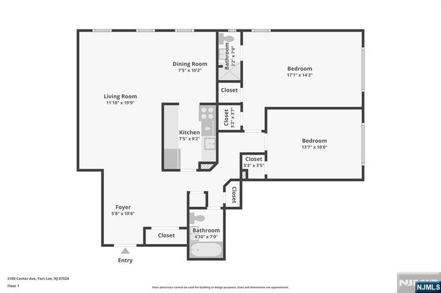 2160 Center Avenue 4N, Fort Lee, NJ 07024