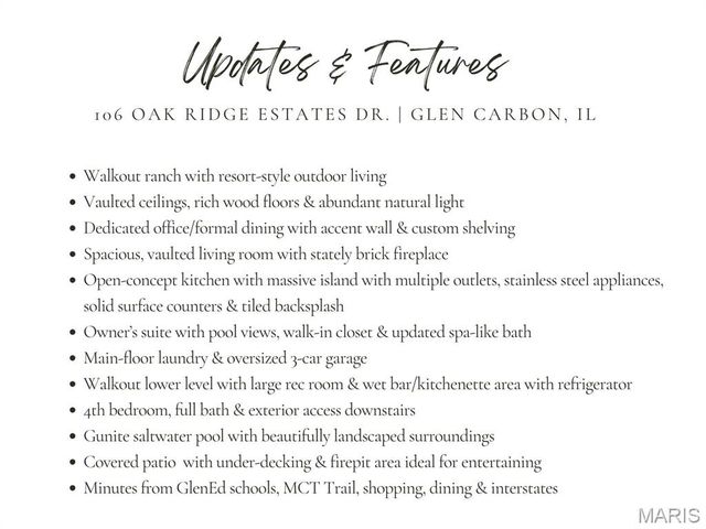 106 Oak Ridge Estates Drive, Glen Carbon, IL 62034