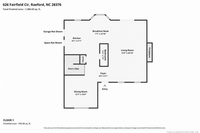 626 Fairfield Circle, Raeford, NC 28376