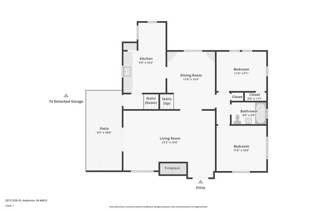 327 E 37th Street, Anderson, IN 46013