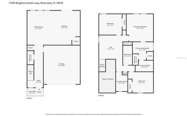 11873 BRIGHTON KNOLL LOOP, Riverview, FL 33579