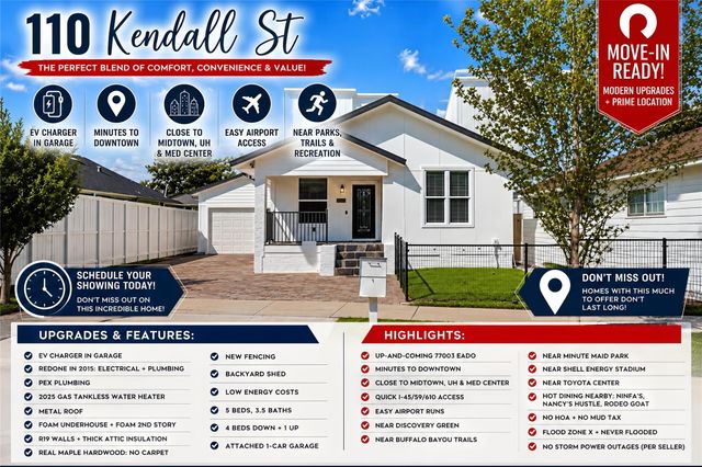 110 Kendall Street, Houston, TX 77003