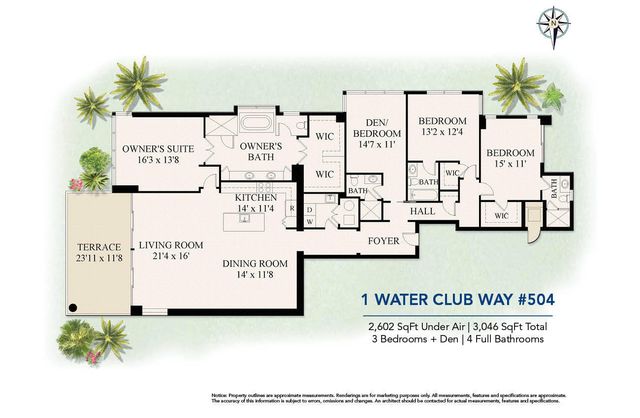 1 WATER CLUB Way 504, North Palm Beach, FL 33408