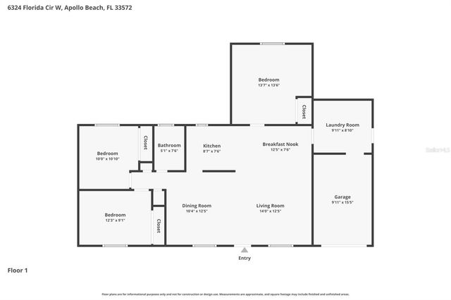 6324 FLORIDA CIRCLE W, Apollo Beach, FL 33572
