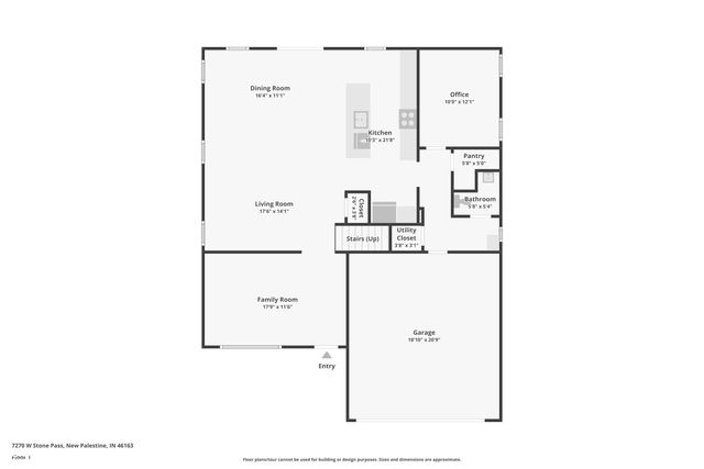 7270 W Stone Pass, New Palestine, IN 46163