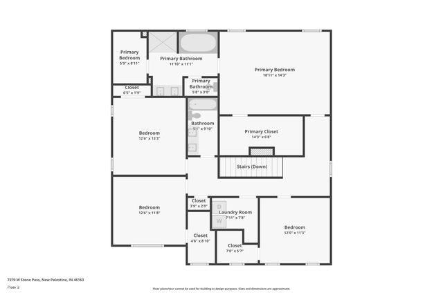 7270 W Stone Pass, New Palestine, IN 46163