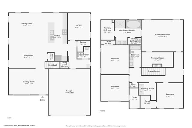 7270 W Stone Pass, New Palestine, IN 46163