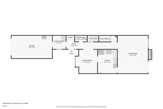 1462 FAIRFAX Lane, Buffalo Grove, IL 60089