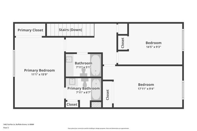 1462 FAIRFAX Lane, Buffalo Grove, IL 60089