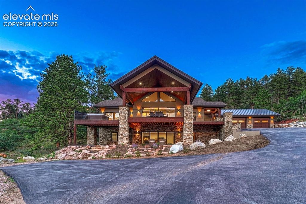 2751 Mountain Glen Court, Woodland Park, CO 80863 — exterior