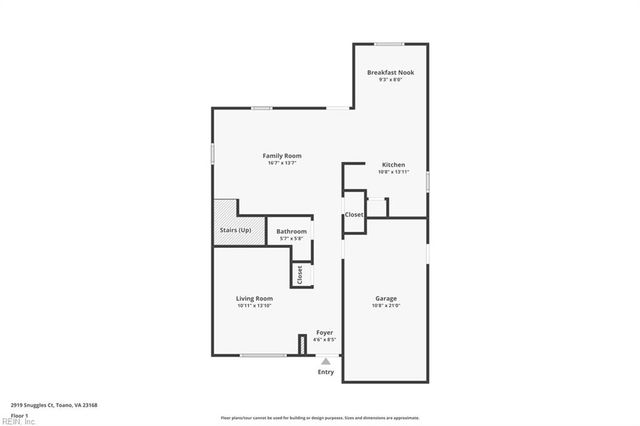 2919 Snuggles CT, Toano, VA 23168