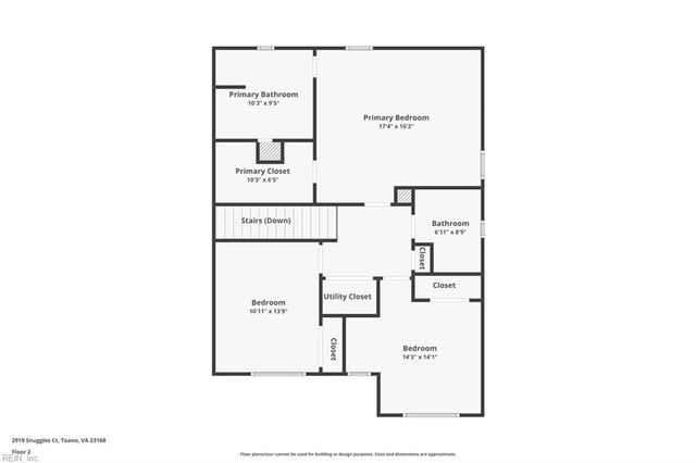 2919 Snuggles CT, Toano, VA 23168