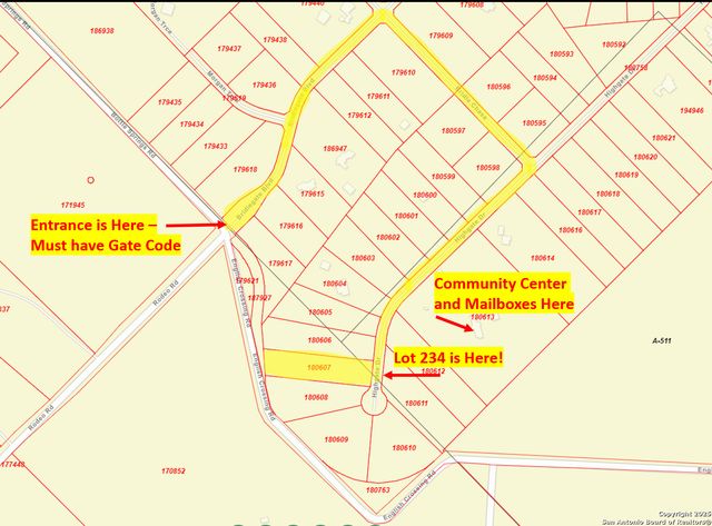 LOT 234 HIGHGATE DR, Bandera, TX 78003