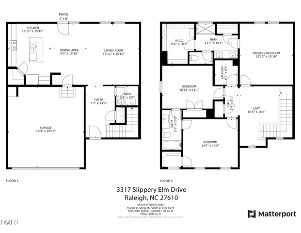 3317 Slippery Elm Drive, Raleigh, NC 27610