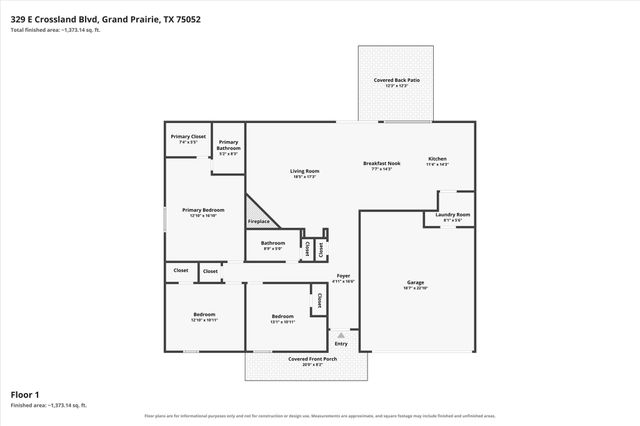 329 E Crossland Boulevard, Grand Prairie, TX 75052