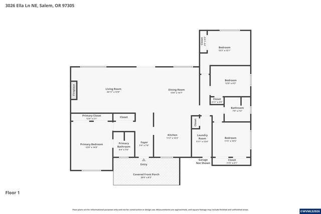 3026 Ella Ln NE, Salem, OR 97305