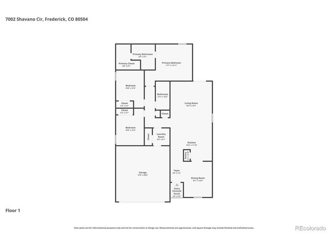 7002 Shavano Cir, Frederick, CO 80504