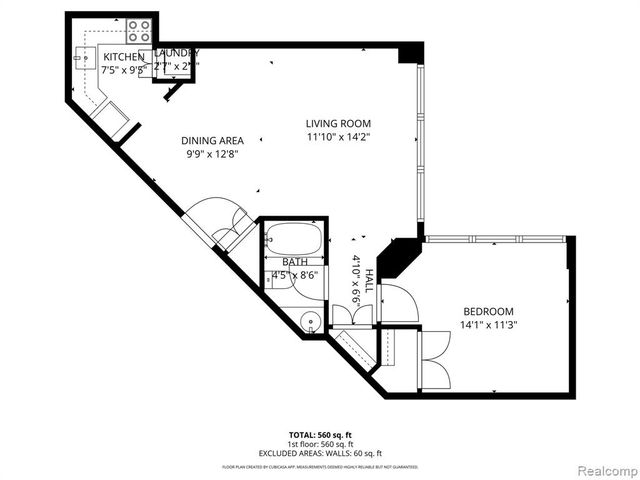 300 Riverfront Drive 7G, Detroit, MI 48226