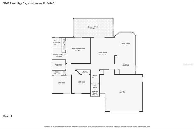 3240 PINERIDGE CIRCLE, Kissimmee, FL 34746