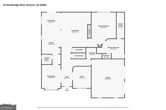 15 Stonebridge Boulevard, Newnan, GA 30265