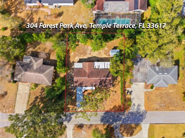 304 FOREST PARK AVENUE, Temple Terrace, FL 33617