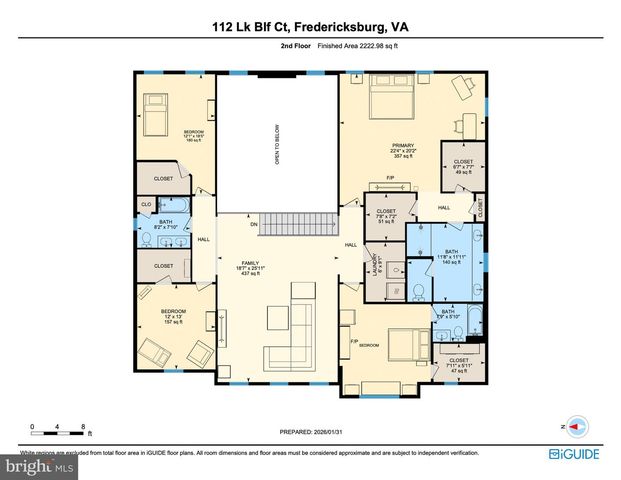 112 LAKE BLUFF CT, Fredericksburg, VA 22406