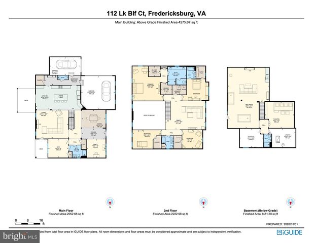 112 LAKE BLUFF CT, Fredericksburg, VA 22406