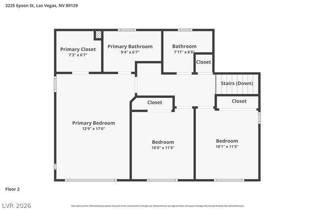 3225 Epson Street, Las Vegas, NV 89129
