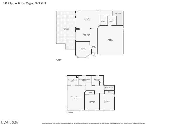 3225 Epson Street, Las Vegas, NV 89129