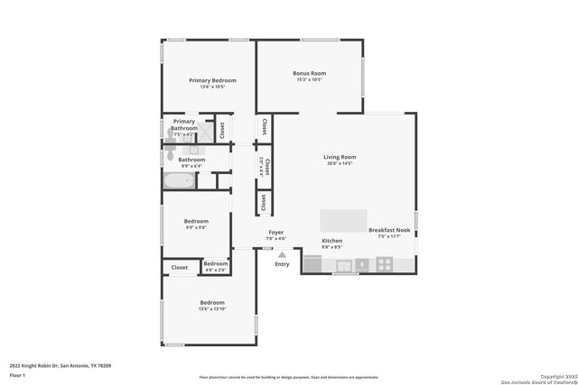 2822 Knight Robin, San Antonio, TX 78209